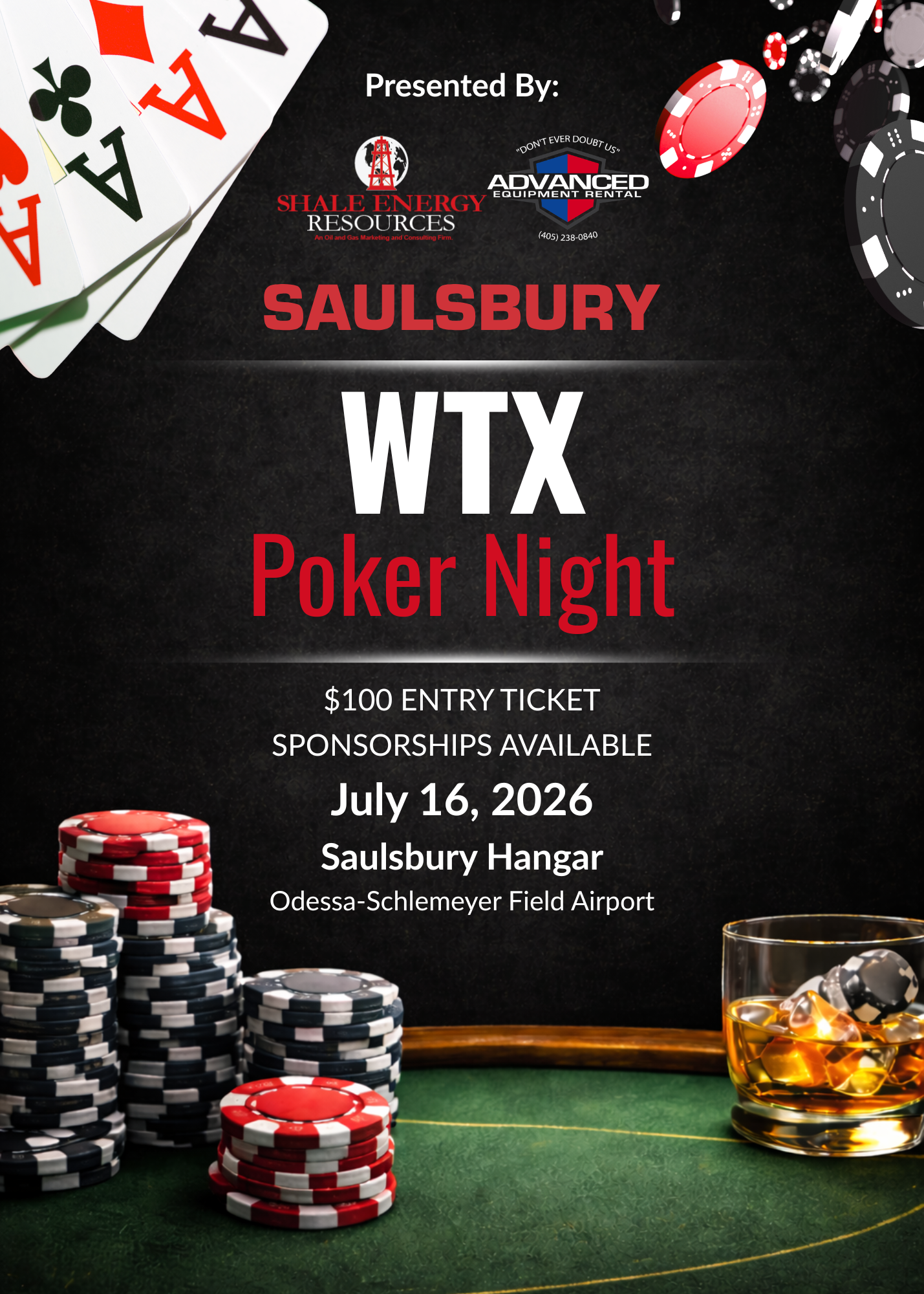 Men's Poker Tournament – Page – Shale Energy Resources