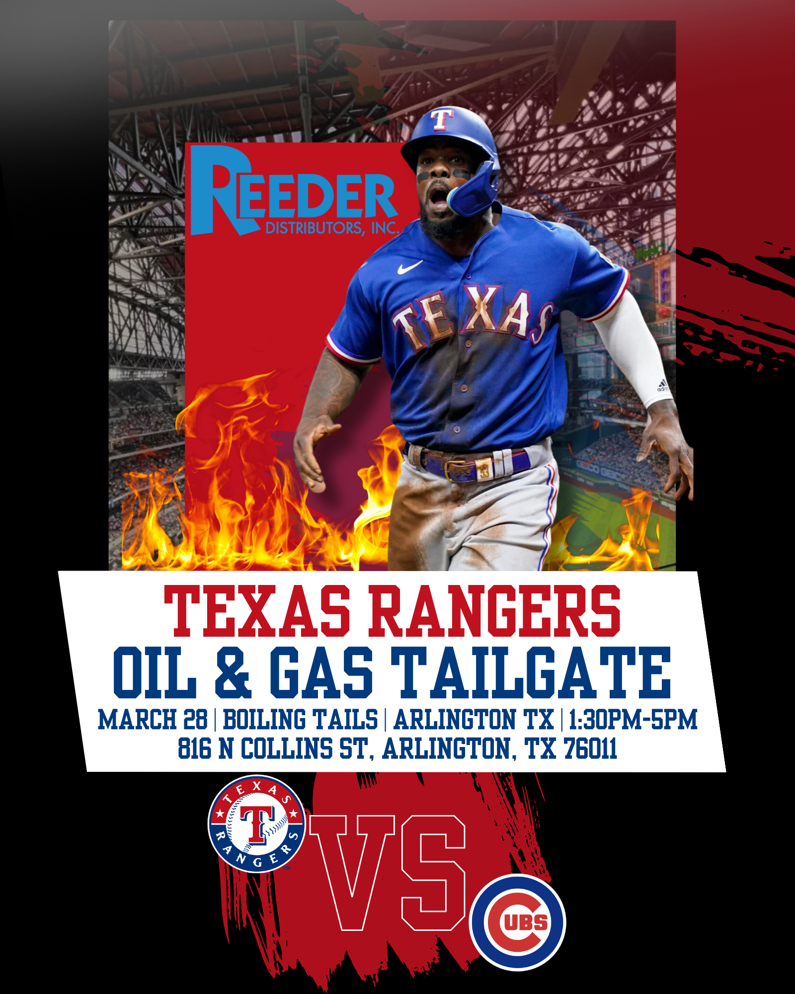 Texas Rangers Oil & Gas Tailgate