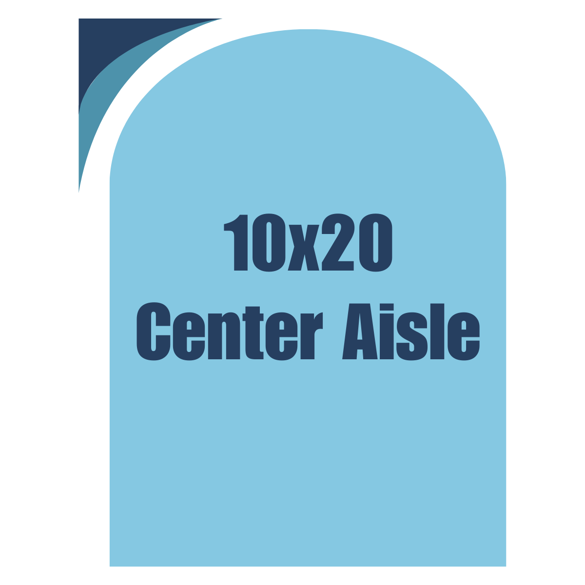10x20 Center Aisle