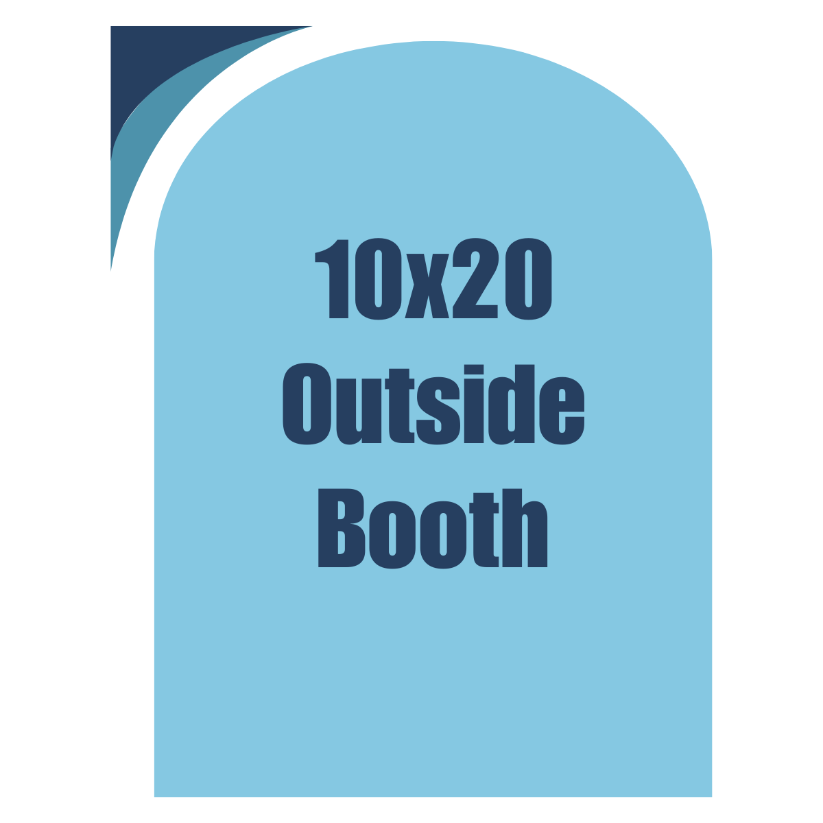 10x20 Outside Booth