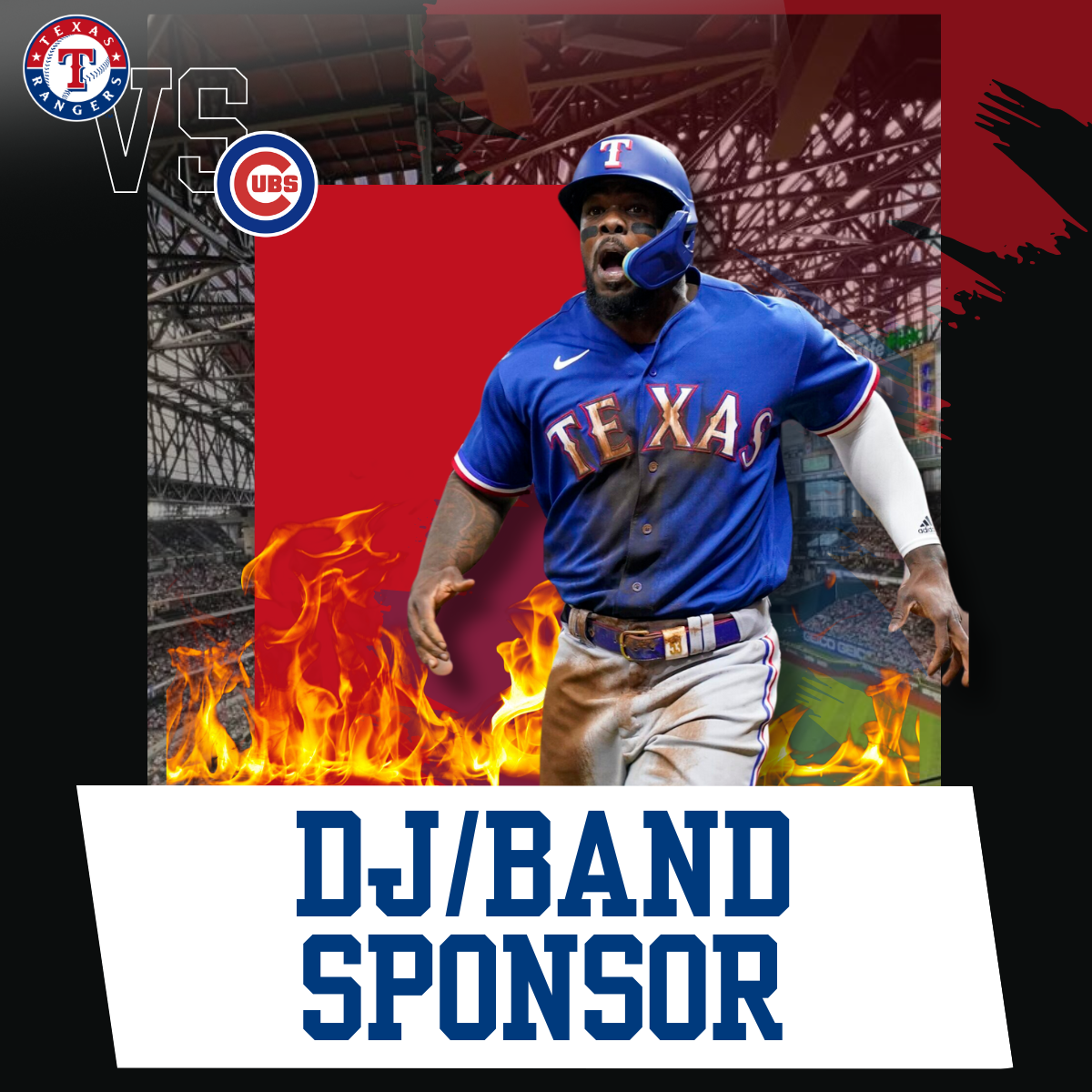DJ/Band Sponsor - Texas Rangers Oil & Gas Tailgate