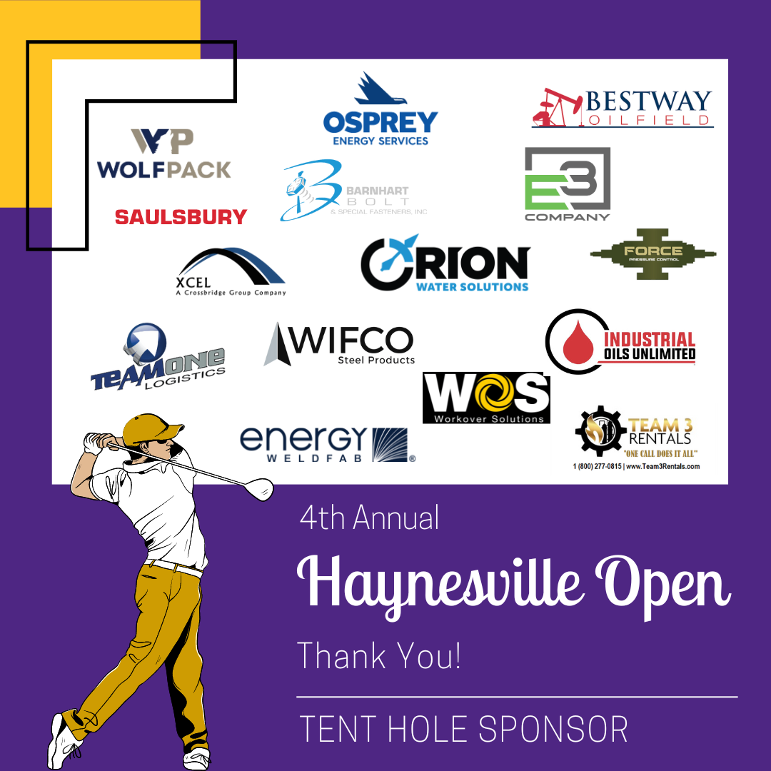 Tent Hole Sponsor - Haynesville Open