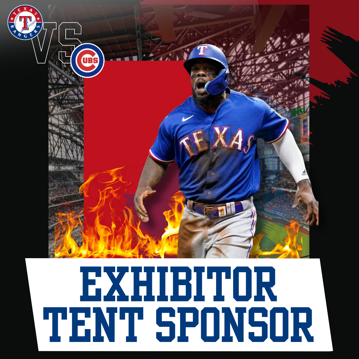 Exhibitor Tent - Texas Rangers Oil & Gas Tailgate