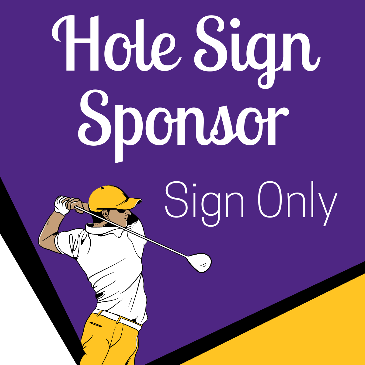 Hole Sponsor Sign Only - Haynesville Open