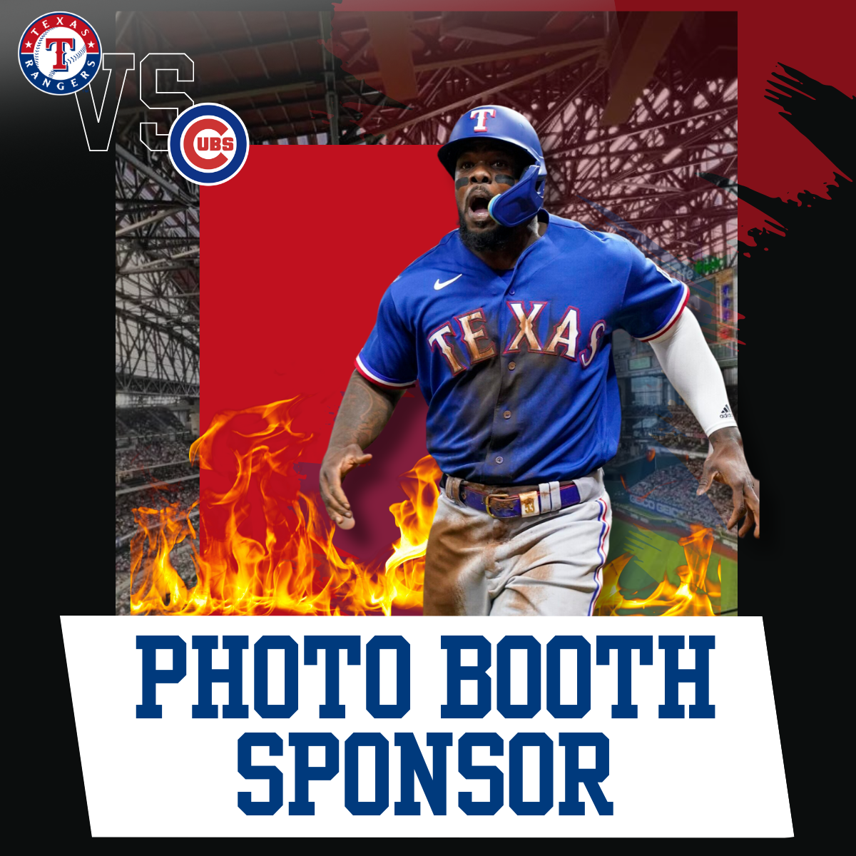Photo Booth Sponsor - Texas Rangers Oil & Gas Tailgate