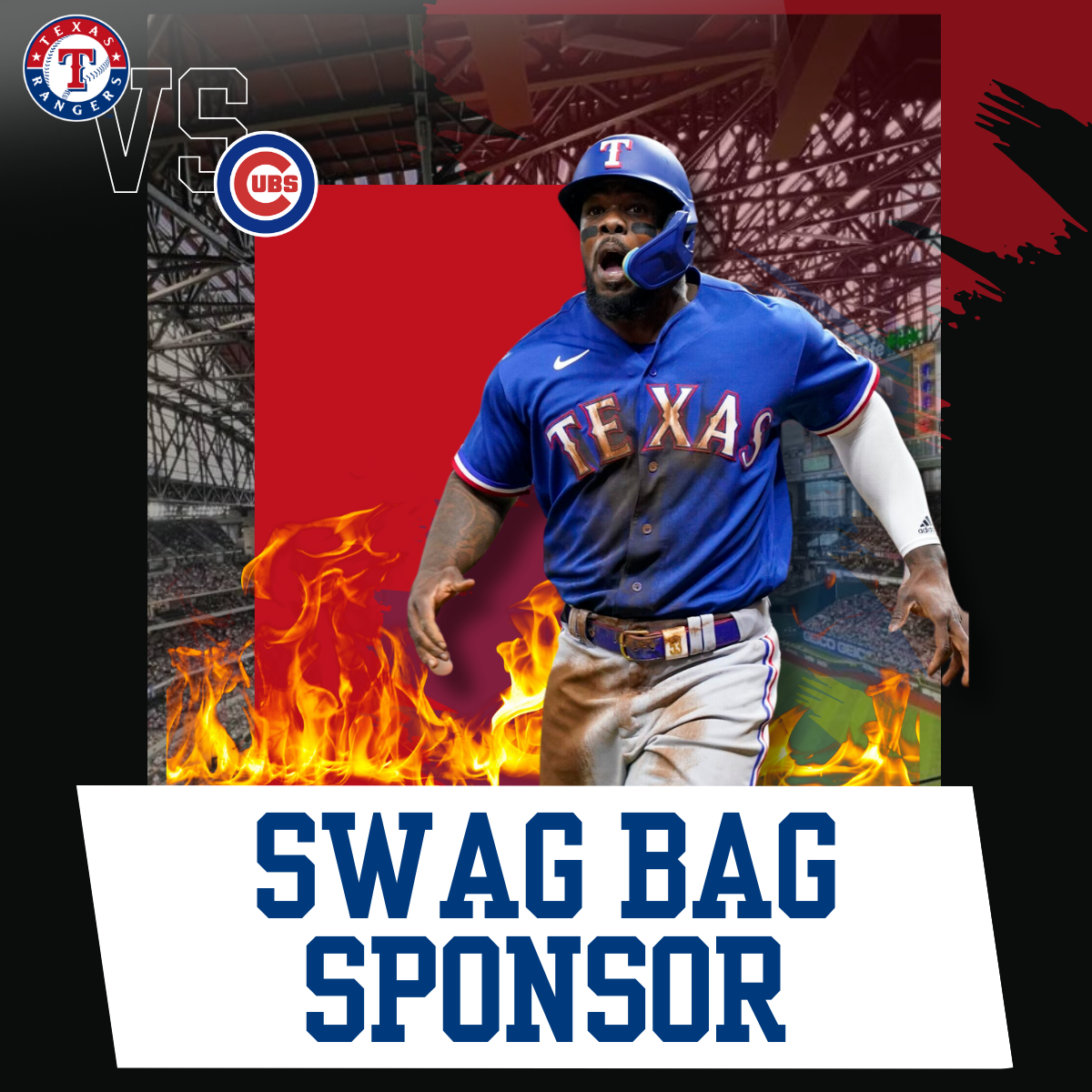 Swag Bag Sponsor - Texas Rangers Oil & Gas Tailgate